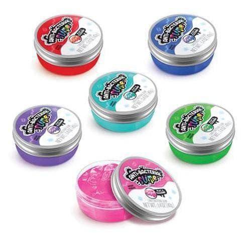 Antibacterial Slime Blister Pack Assorted Colors For Germ Protection