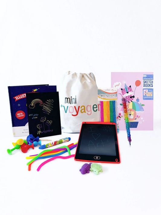 Art Lover Jetsetter Travel Kit For Kids Screen Free