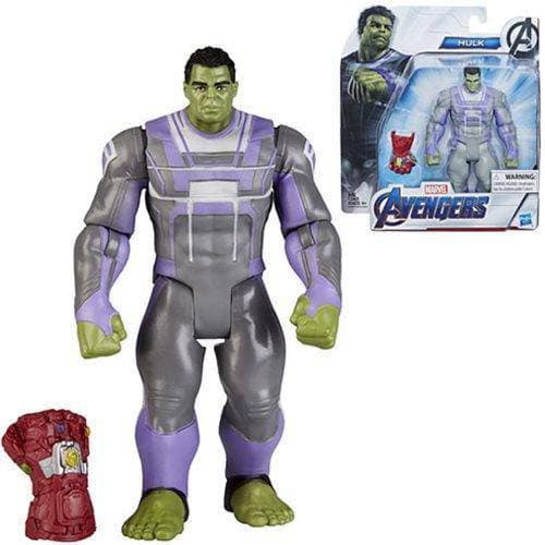 Avengers Endgame Hulk Deluxe Six Inch Articulated Action Figure