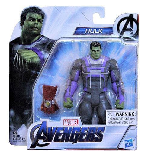 Avengers Endgame Hulk Deluxe Six Inch Articulated Action Figure