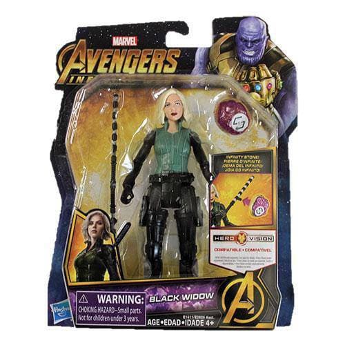 Black Widow Infinity Stone Action Figure 6 Inch For Collectors