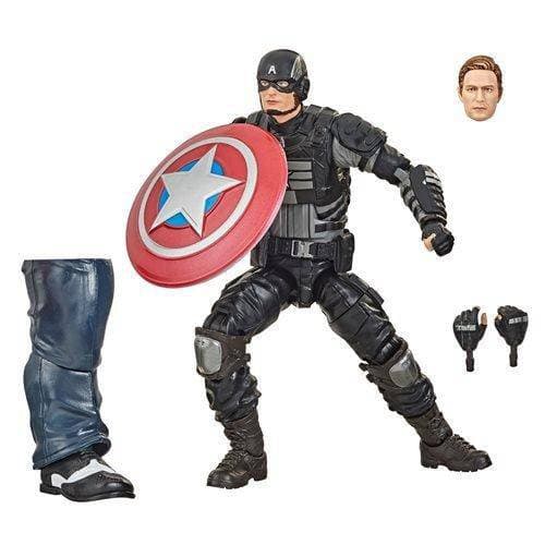 Marvel Legends Stealth Captain America Figure With Game Inspired Details