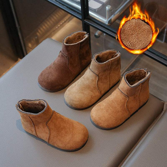 Girls' Ankle British-Style Boots | Synthetic Leather Upper | Comfortable Fit | Easy Everyday Wear