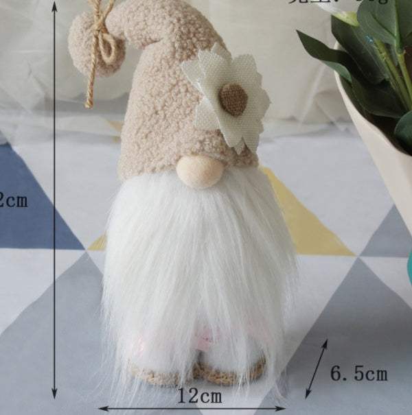 Bee Festival Flower Butterfly Faceless Doll | 38 cm