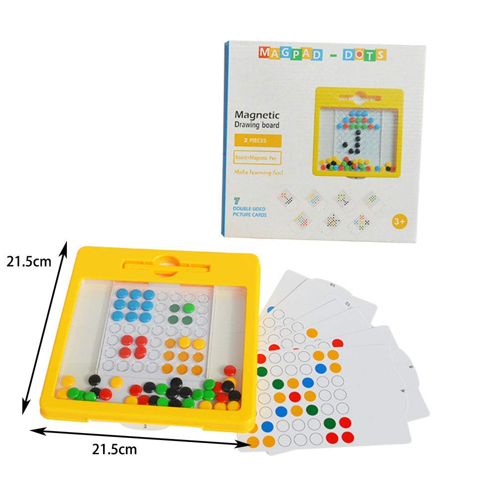 Kids' Magnetic Steel Ball Drawing Board | ABS | Ages 4-6