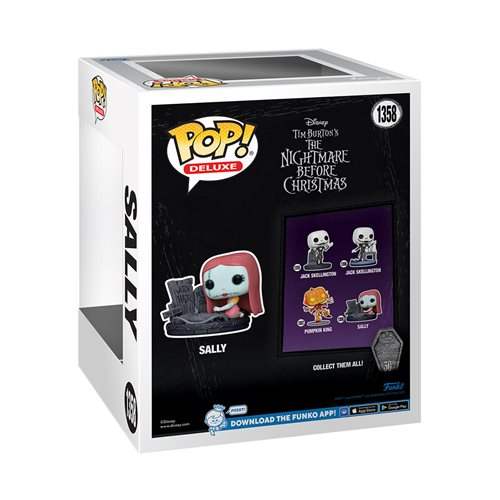 Funko Pop Figure | Nightmare Before Christmas Sally | 30th Tomb | Deluxe Vinyl