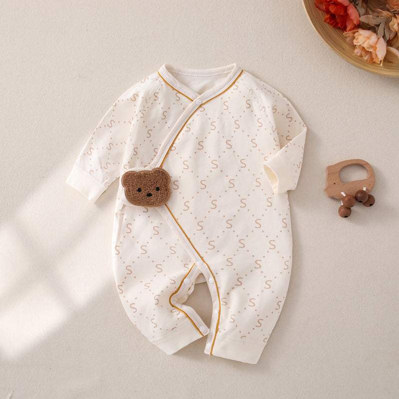 Newborn Butterfly Boneless Romper | Cotton | Jumpsuit Style