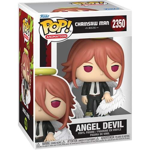 Funko Pop! Vinyl Figure Chainsaw Man Angel Devil No 2350 Collection | Vinyl Figure | Chainsaw Man Fans