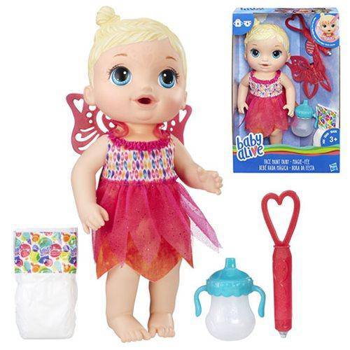 Baby Alive Face Paint Fairy Doll With Water Reveal