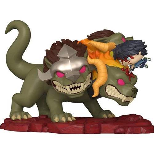 Funko Pop Figure | Solo Leveling Jinwoo Versus Cerberus | Deluxe Edition