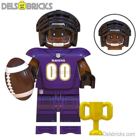 Lego Minifigures Baltimore Ravens NFL Collectible Toys - ToylandEU