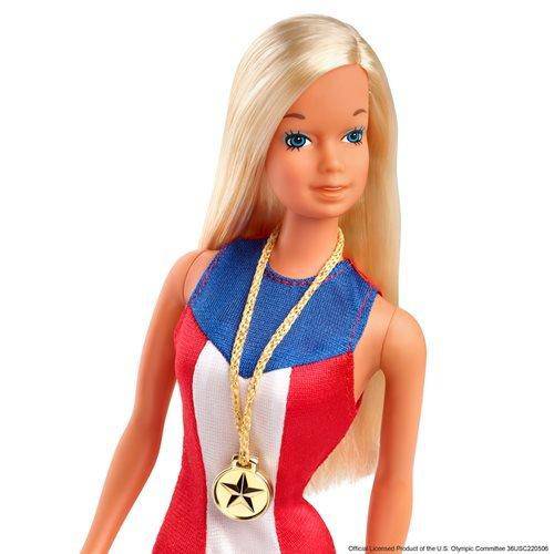 Barbie 1975 Gold Medal Reproduction Doll Celebrating Olympic Spirit