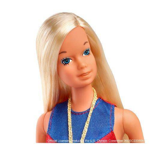 Barbie 1975 Gold Medal Reproduction Doll Celebrating Olympic Spirit