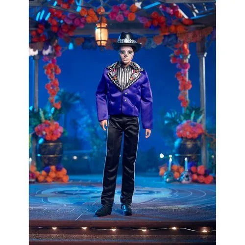 Barbie Día De Muertos Doll With Colorful Sugar Skull Dress - ToylandEU