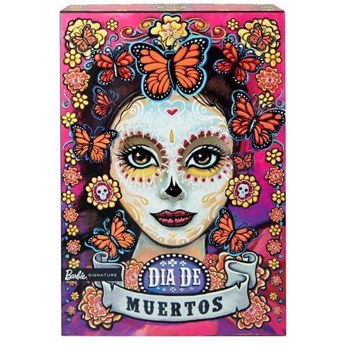 Barbie Día De Muertos Doll With Colorful Sugar Skull Dress - ToylandEU