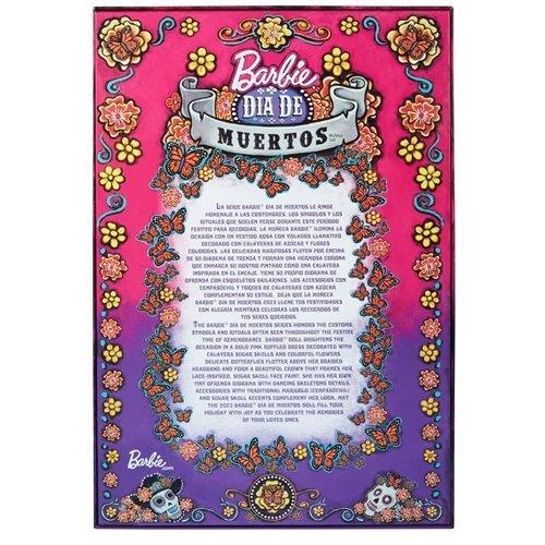 Barbie Día De Muertos Doll With Colorful Sugar Skull Dress - ToylandEU