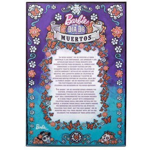 Barbie Día De Muertos Doll With Colorful Sugar Skull Dress - ToylandEU