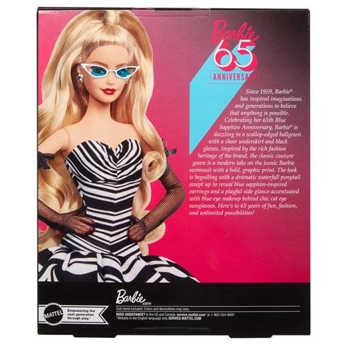 Barbie 65th Anniversary Blue Sapphire Doll Collectible - ToylandEU