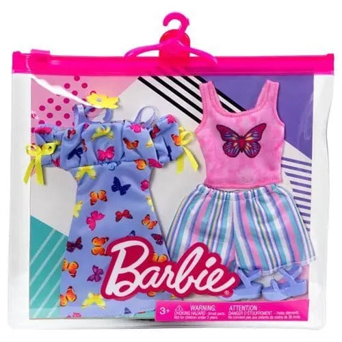Barbie And Ken Fashion Pack With Double Outfits For Play