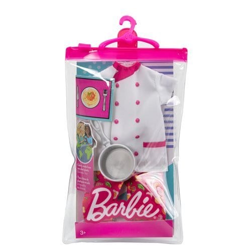 Barbie Career Chef Fashion Pack Featuring Recycled Fabric