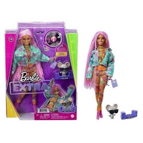 Barbie Extra Doll With Bold Fashion And Pet Companions - ToylandEU