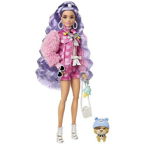 Barbie Extra Doll With Bold Fashion And Pet Companions - ToylandEU