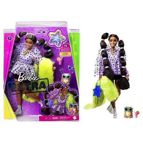Barbie Extra Doll With Bold Fashion And Pet Companions - ToylandEU