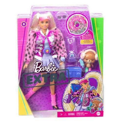 Barbie Extra Doll With Bold Fashion And Pet Companions - ToylandEU