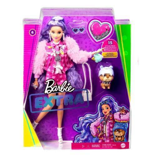 Barbie Extra Doll With Bold Fashion And Pet Companions - ToylandEU