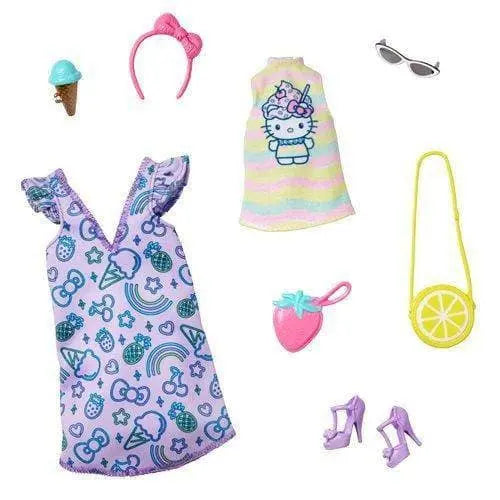 Barbie Hello Kitty Dessert Fashion Pack Ice Cream Dress