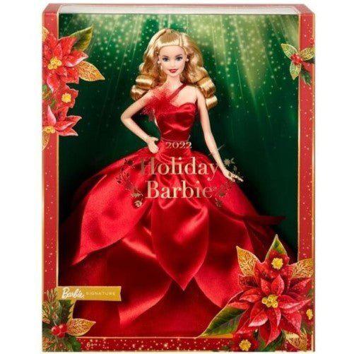 Barbie Holiday Doll 2022 Collectible Display Ready Gift