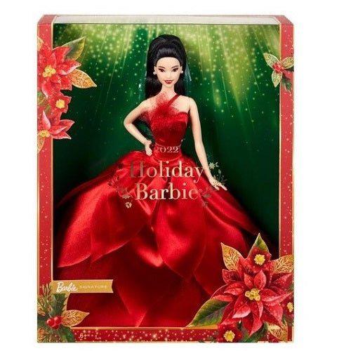 Barbie Holiday Doll 2022 Collectible Display Ready Gift