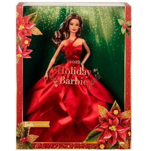 Barbie Holiday Doll 2022 Collectible Display Ready Gift