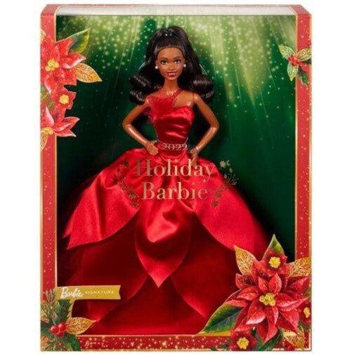 Barbie Holiday Doll 2022 Collectible Display Ready Gift