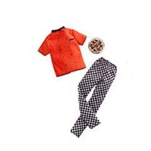 Official Ken Doll Pizza Chef Fashion Pack Inspires Creative Play