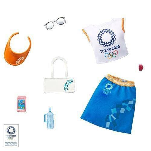 Barbie Olympic Fashion Pack Tokyo 2020 Outfit With Six Accessories