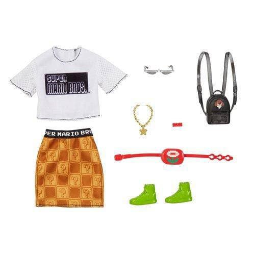 Barbie Super Mario Question Block Fashion Pack Mix And Match