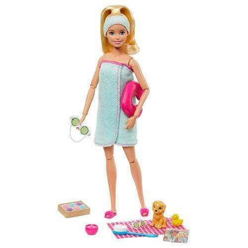 Barbie Spa Doll Wellness Set With Self Care Accessories