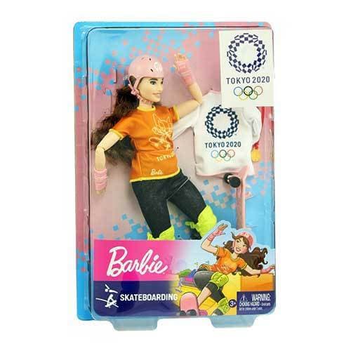 Barbie Skateboard Toy You Can Be Anything Olympics Tokyo 2020