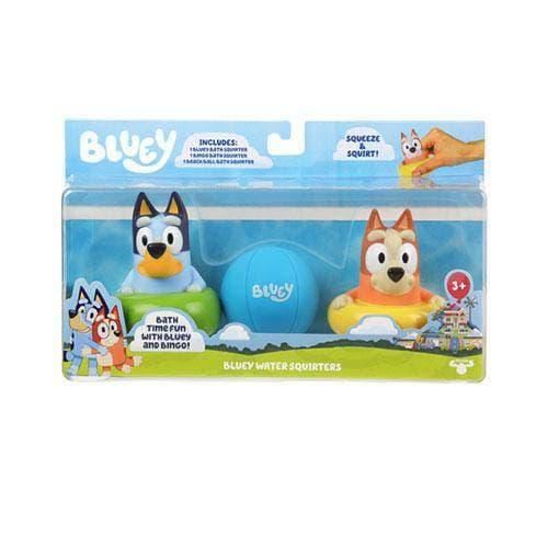 Bluey Bath Squirters 3 Pack For Fun Bath Time Adventures - ToylandEU