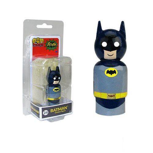First Batman Pin Mate From Classic TV Series Wooden Figure