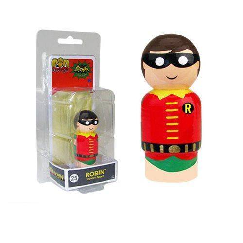 Robin Pin Mate Wooden Figure From Batman Classic TV Series