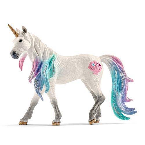 Bayala Sea Unicorn Mare Collectible Figure With Shell Pattern