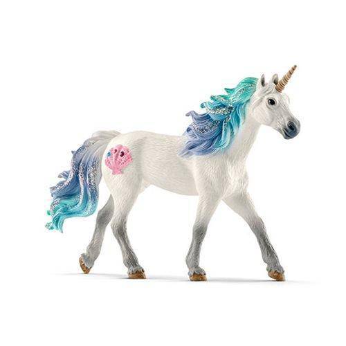 Bayala Sea Unicorn Stallion Collectible Figure With Shell Pattern