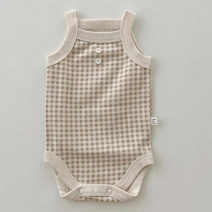 Newborn Cotton Sleeveless Vest Jumpsuit | Baby & Children's One-Pieces