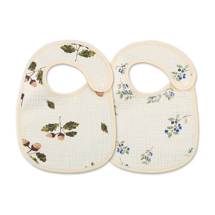 Thin Pure Cotton Waterproof Gauze Bib | Bibs