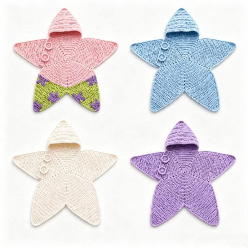 Baby Personalized Crocheted Starfish Onesie | Cotton | Baby & Children's One-Pieces