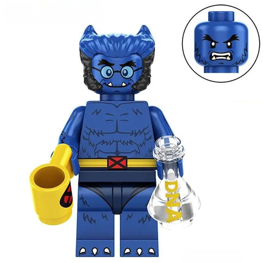 Beast From X-Men '97 Lego Minifigures Best custom toys S2 - Minifigure Toys