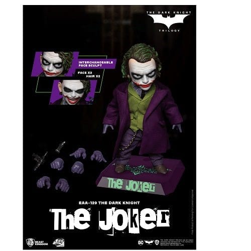 Beast Kingdom Premium Joker Action Figure Dark Knight EAA120 Collectible