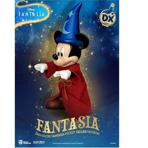Beast Kingdom Disney Mickey Fantasia DAH Deluxe Action Figure